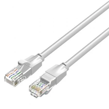 Vention Cable de Red RJ45 UTP Cat.6, 5 Metros, Gris - para Ethernet de Alta Velocidad Vention Cable de Red RJ45 UTP Cat.6, 5 Metros, Gris - para Ethernet de Alta Velocidad